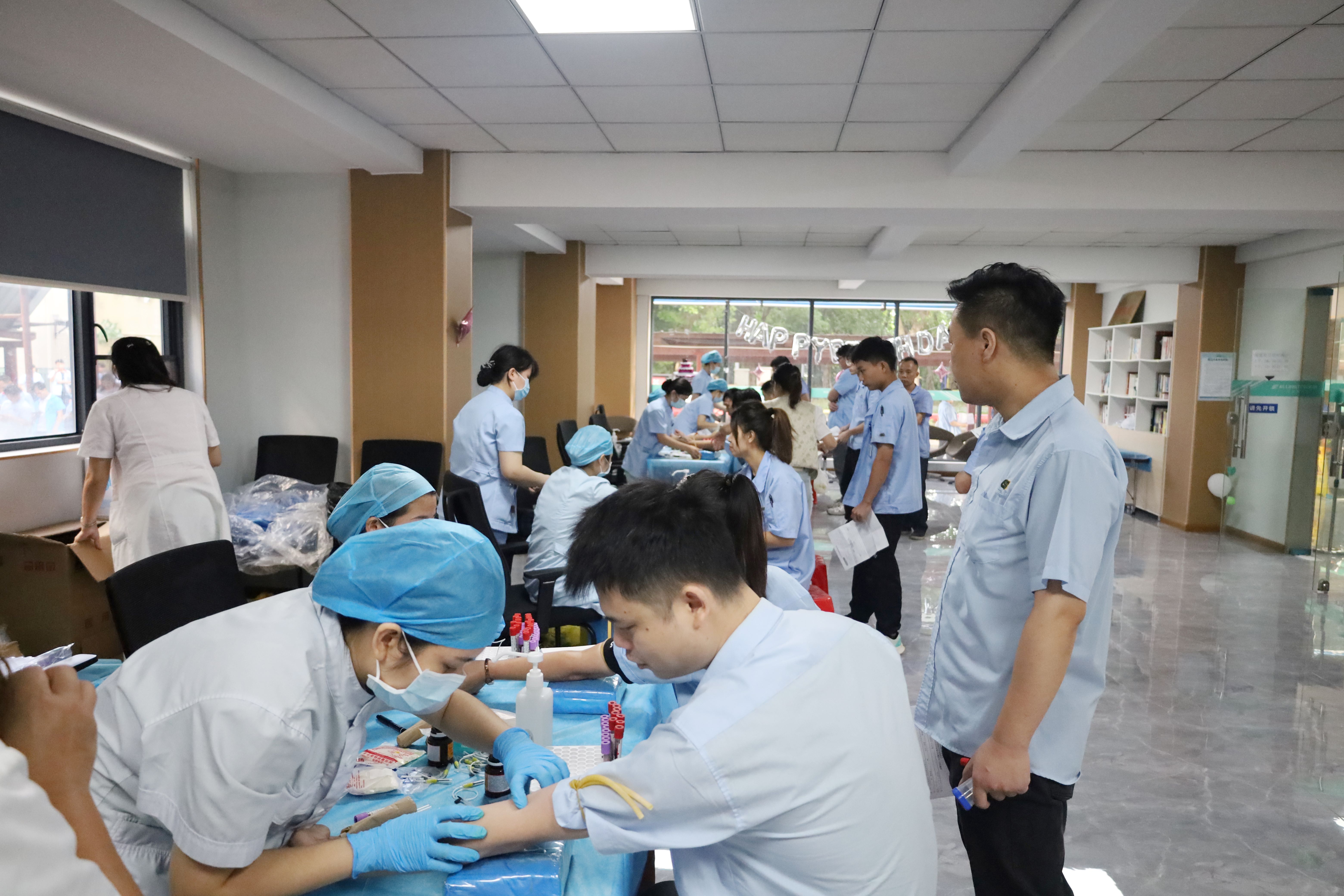 關(guān)愛員工，守護健康——依頓電子開展2024年度員工健康體檢活動